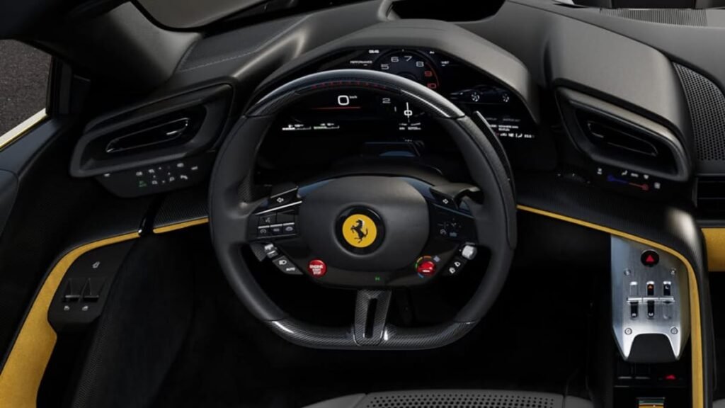 Ferrari 849 Testarossa Spider Interior