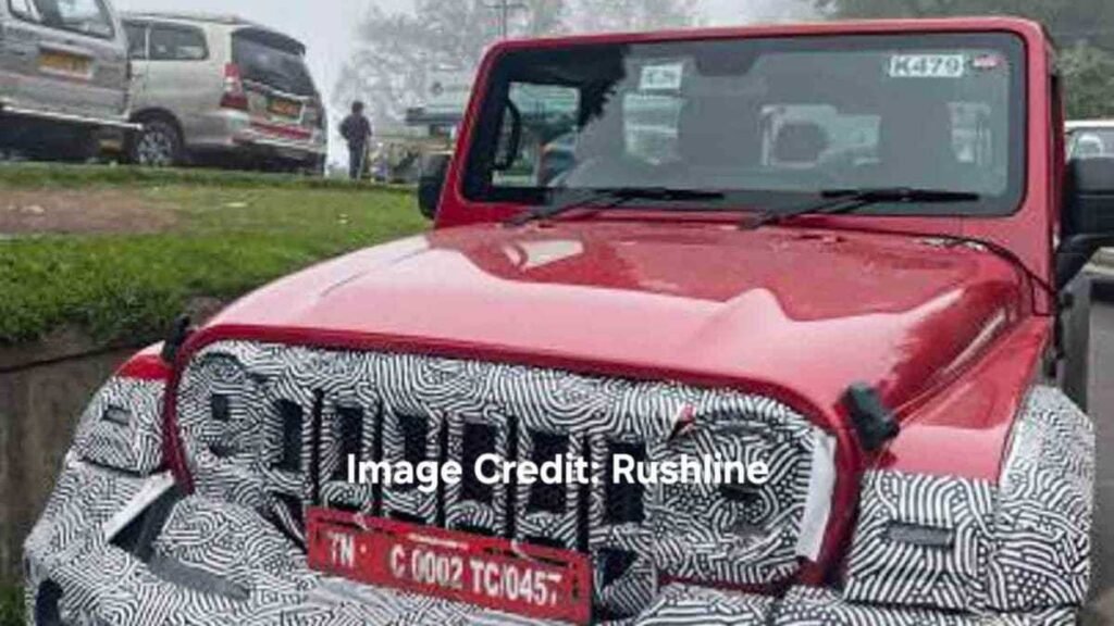 Mahindra Thar Facelift 2025, Images, Price, Launch Date
