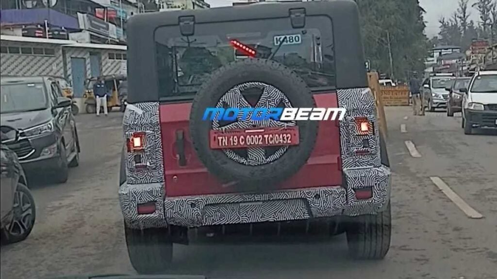 Mahindra Thar Facelift 2025 Price