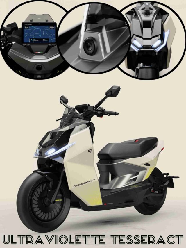 Ultraviolette Tesseract Electric Scooter - Features, Price, Range, Images