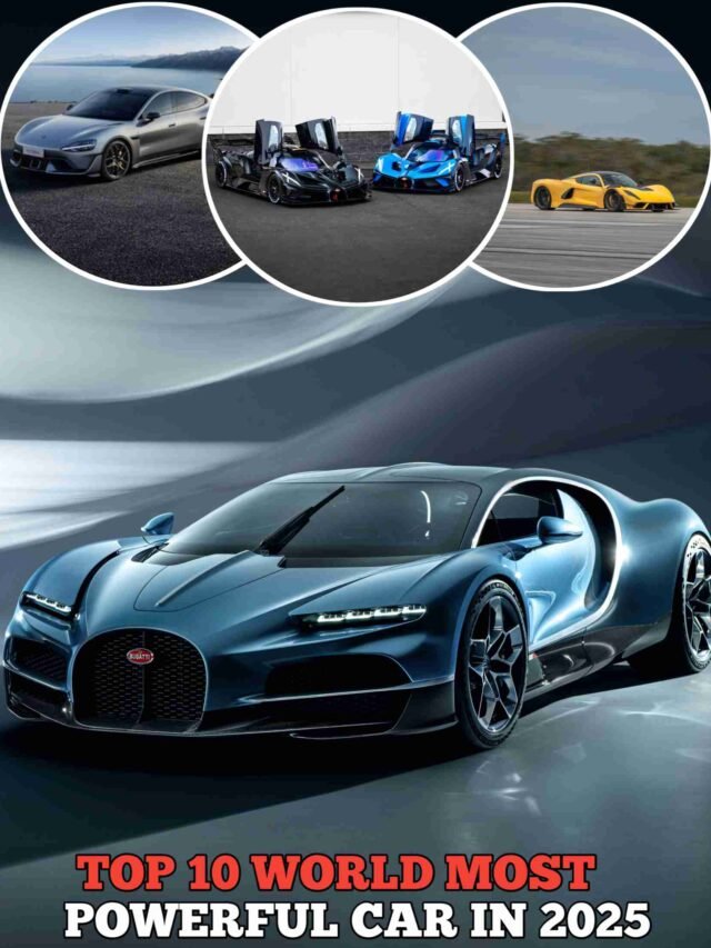 Top 10 World Most Powerful Car in 2025
