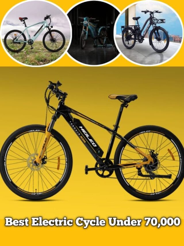 Best Electric Cycle Under 70,000