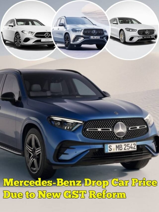 Mercedes-Benz Drop Car Price Due to New GST Reform