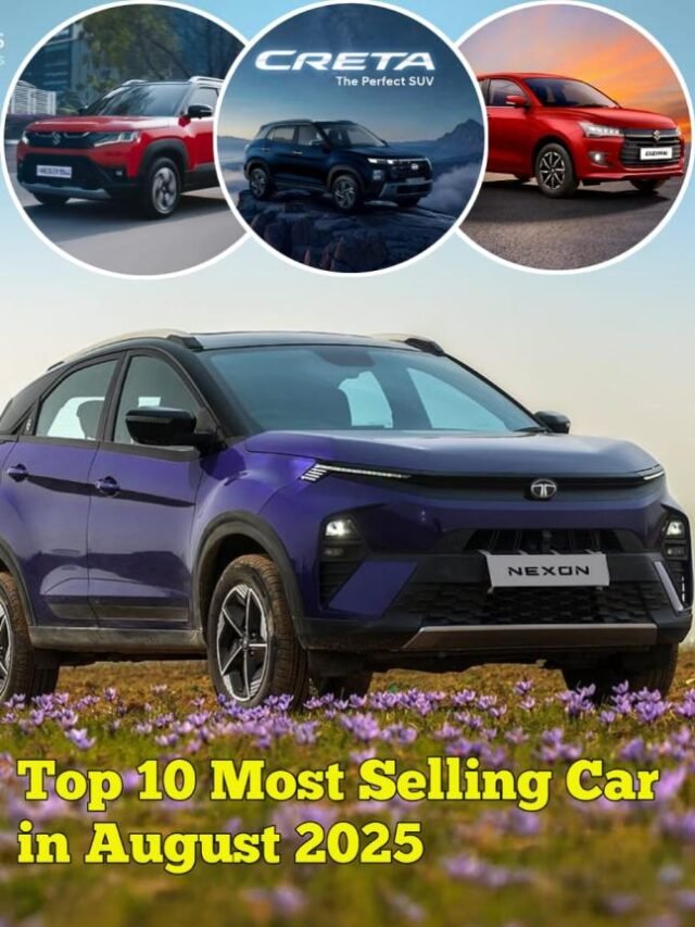Top 10 Most Selling Car in August 2025