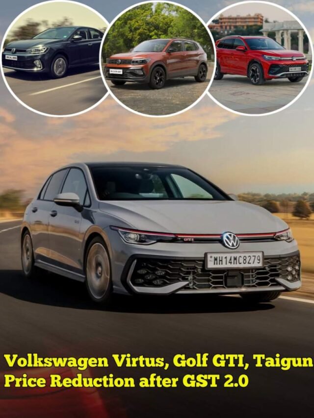 Volkswagen Virtus, Golf GTI, Taigun Price Reduction after GST 2.0