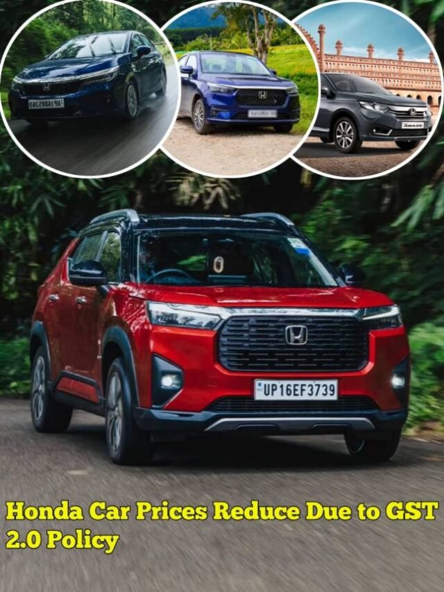 Honda Car Prices Reduce Due to GST 2.0 Policy