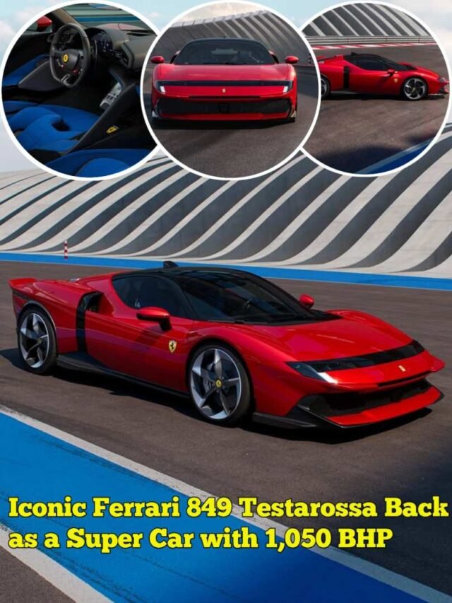 Iconic Ferrari 849 Testarossa Back as a Super Car with 1,050 BHP