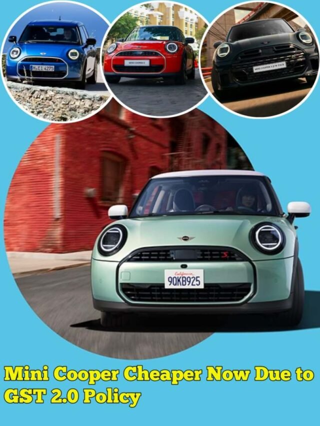 Mini Cooper Cheaper Now Due to GST 2.0 Policy