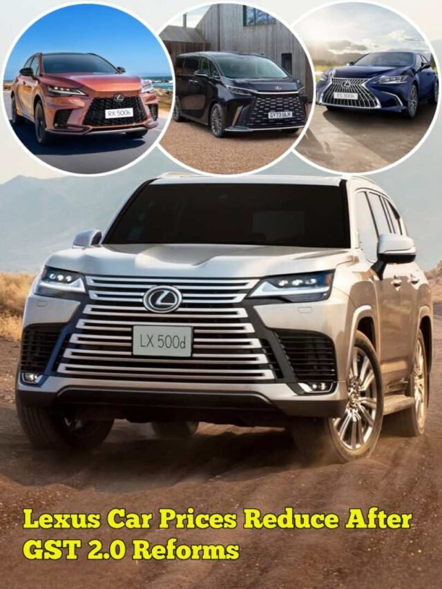 Lexus Car Prices Reduce After GST 2.0 Reforms