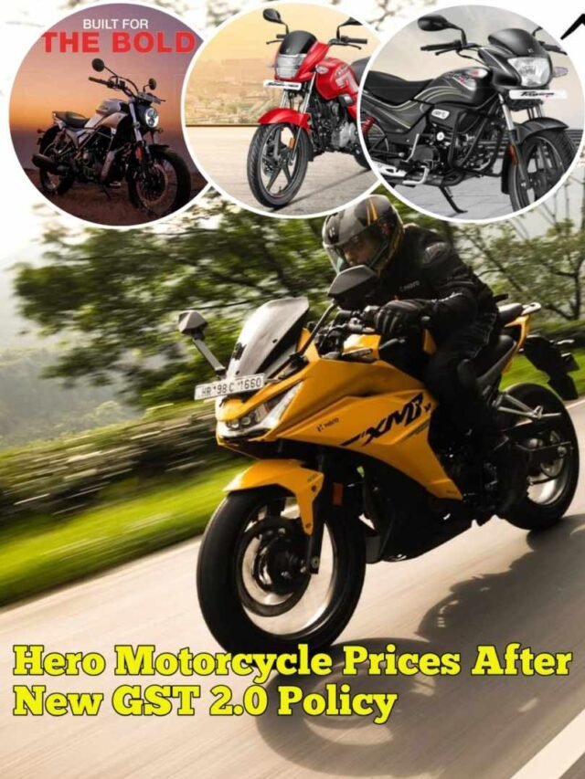 Hero Motorcycle Prices After New GST 2.0 Policy