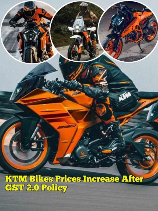 KTM Bikes Prices Increase After GST 2.0 Policy