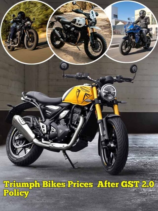 Triumph Bikes Prices After GST 2.0 Policy