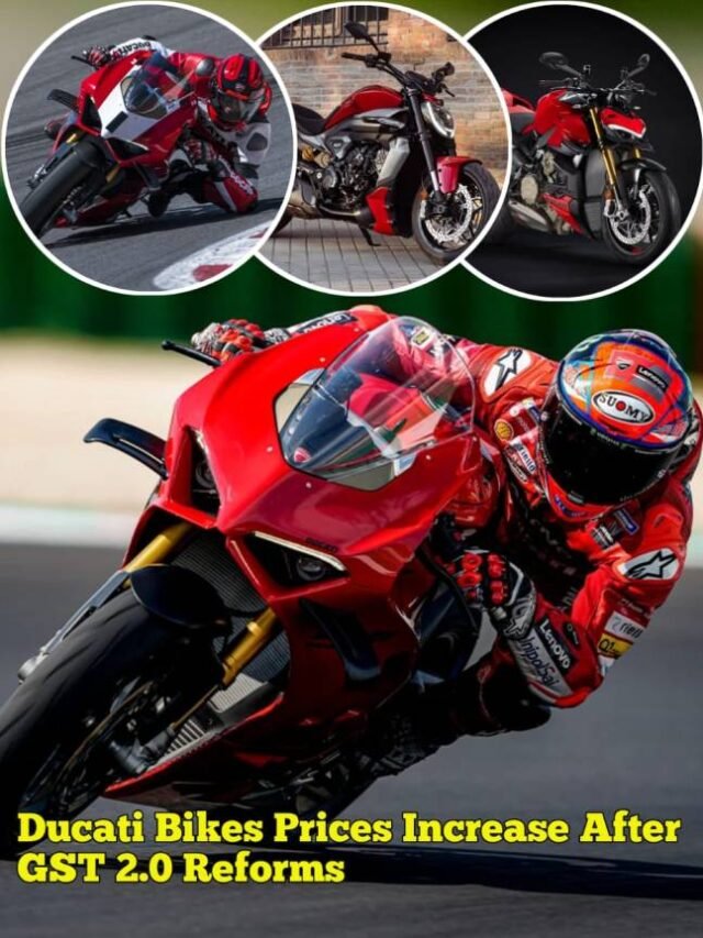 Ducati Bikes Prices Increase After GST 2.0 Reforms