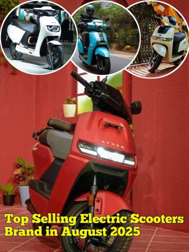 Top Selling Electric Scooters Brand in August 2025