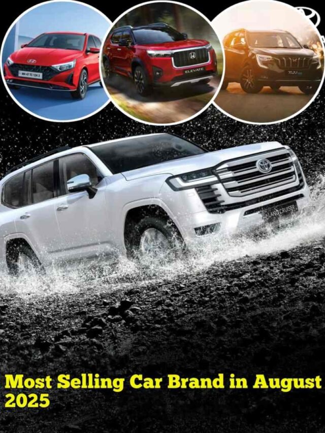 Most Selling Car Brand in August 2025