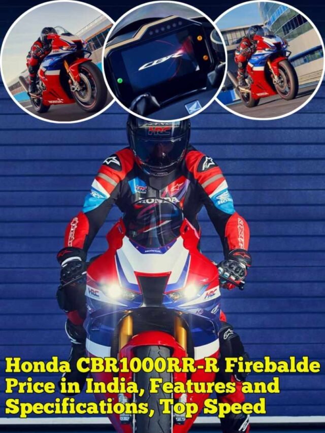 Honda CBR1000RR-R Firebalde Price in India, Features and Specifications, Top Speed