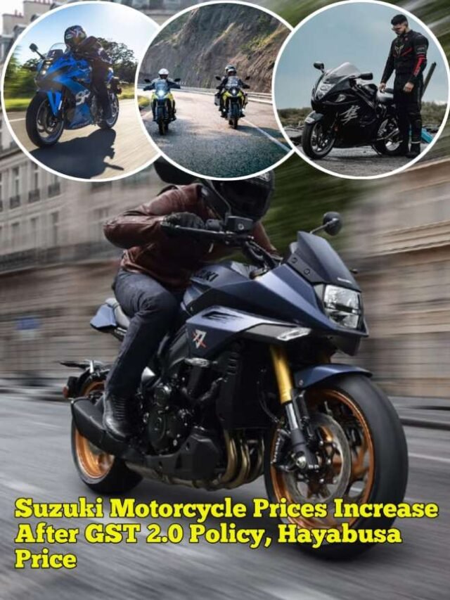 Suzuki Motorcycle Prices Increase After GST 2.0 Policy, Hayabusa Price