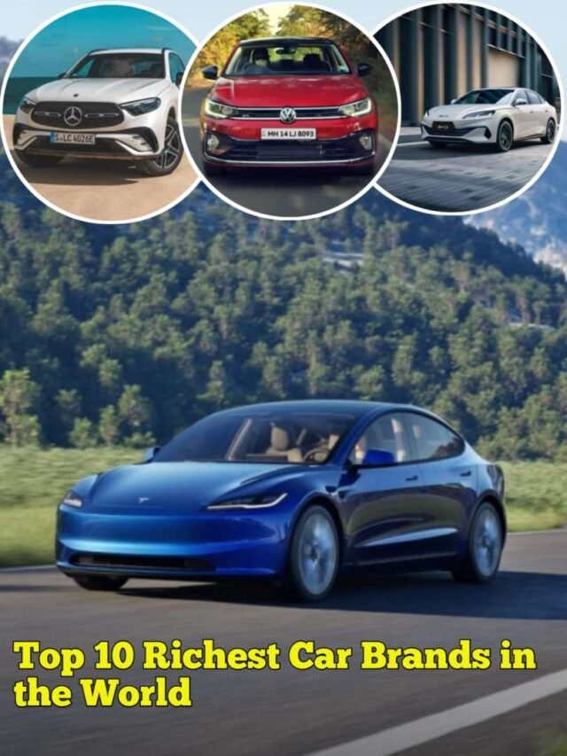 Top 10 Richest Car Brands in the World