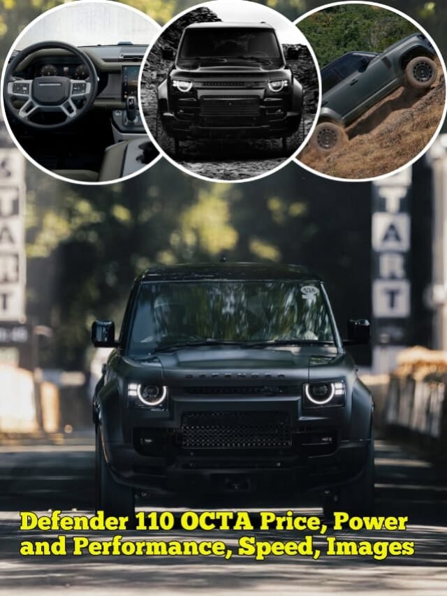 Defender 110 OCTA Price, Power and Performance, Speed, Image
