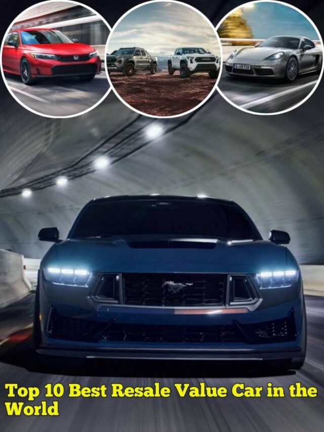 Top 10 Best Resale Value Car in the World