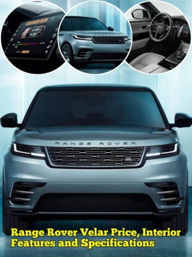 Range Rover Velar Price, Interior Features and Specifications