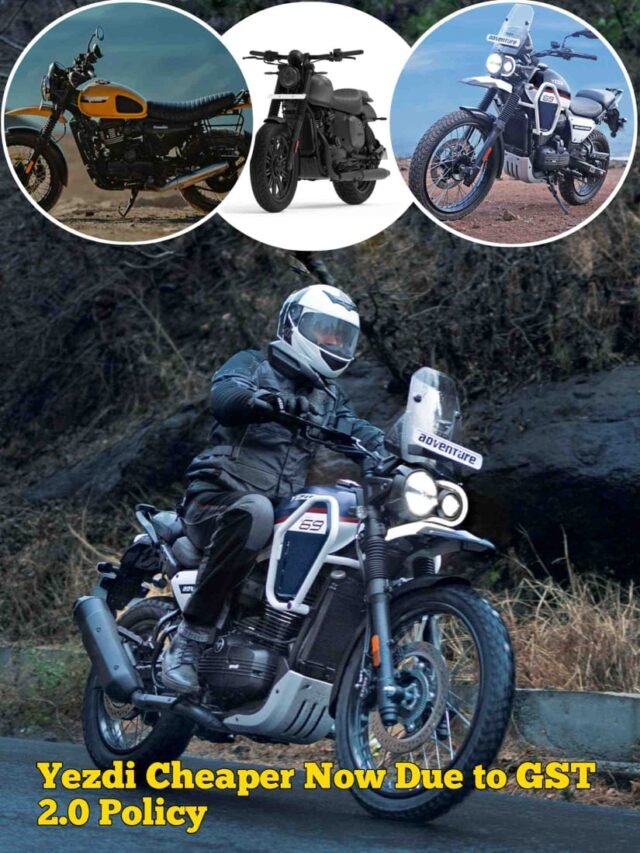 Yezdi Cheaper Now Due to GST 2.0 Policy