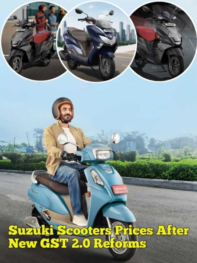 Suzuki Scooters Prices After New GST 2.0 Reforms
