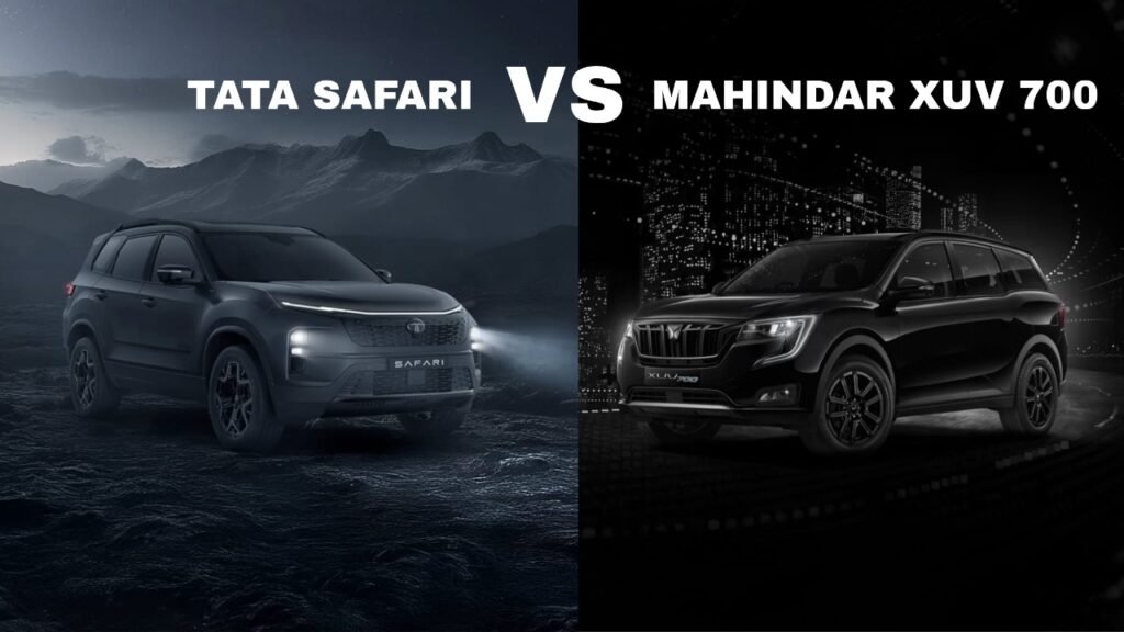 Mahindra XUV 700 VS Tata Safari: Features, Space and Performance Compared
