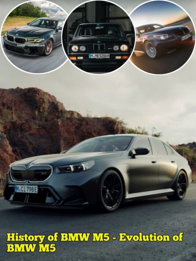History of BMW M5 - Evolution of BMW M5