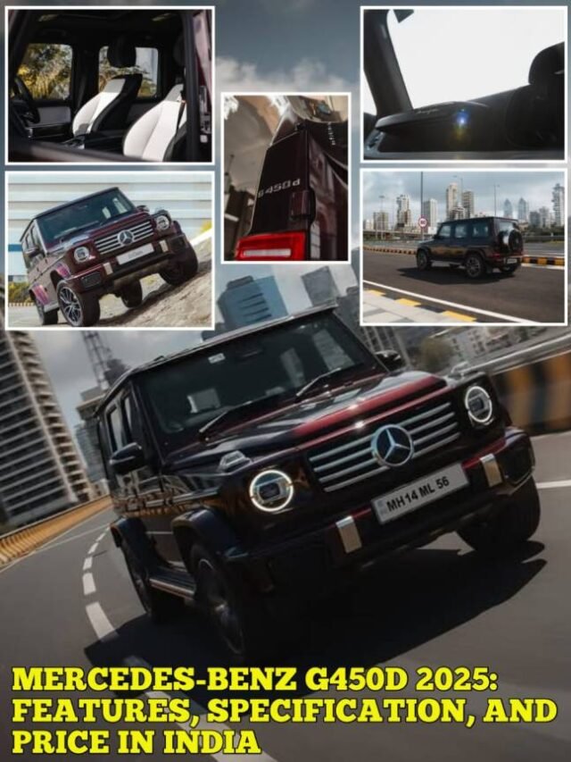 Mercedes-Benz G450d 2025: Features, Specification, and Price in India