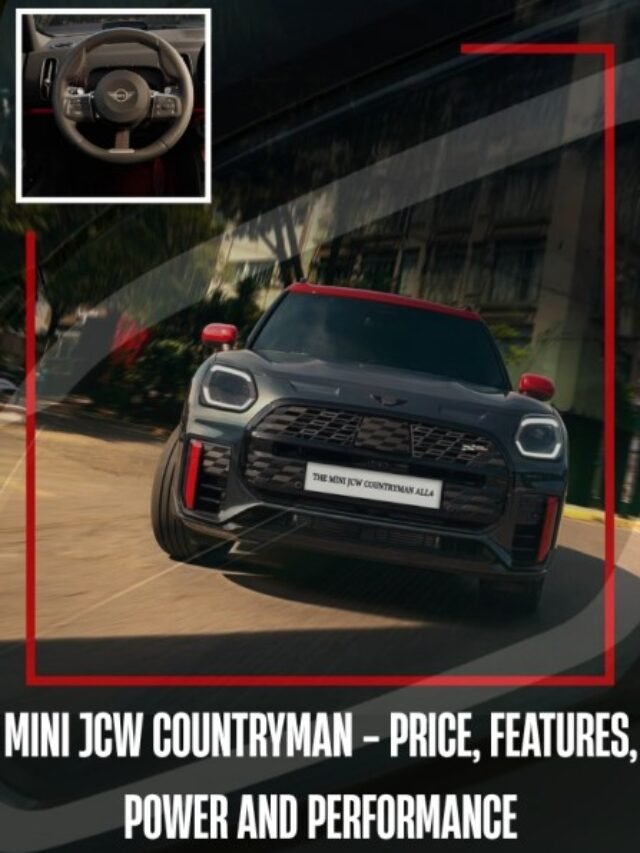MINI JCW Countryman - Price, Features Power and Performance