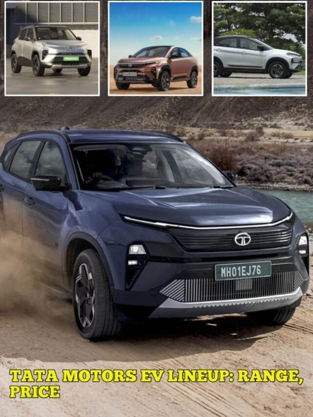 Tata Motors EV Lineup: Range, Price