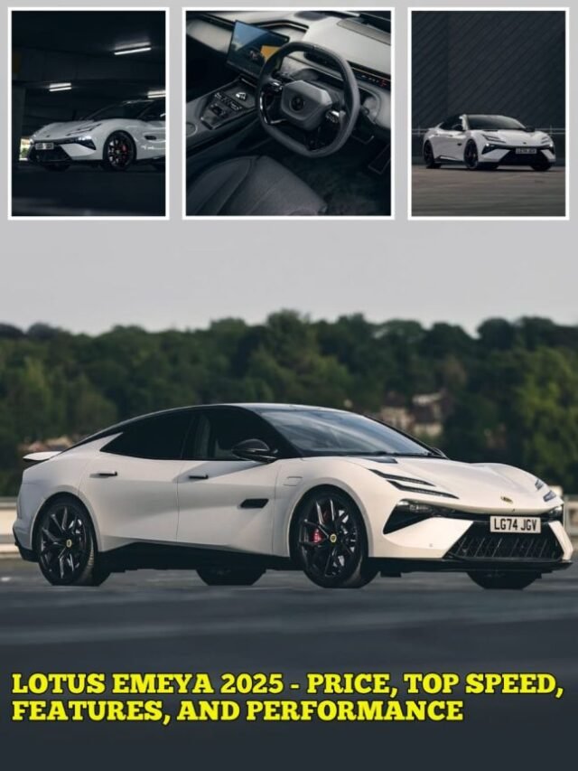 Lotus Emeya 2025 - Price, Top Speed, Features, and Performance