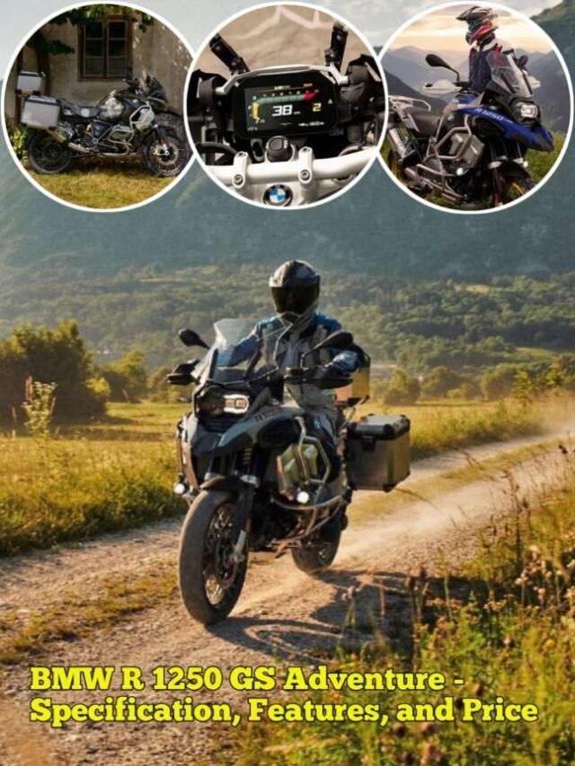 BMW R 1250 GS Adventure - Specification, Features, and Price