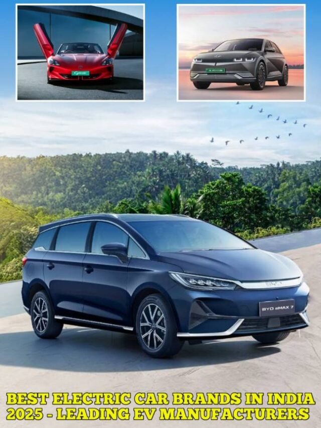 Best Electric Car Brands in India 2025 - Leading EV Manufacturers