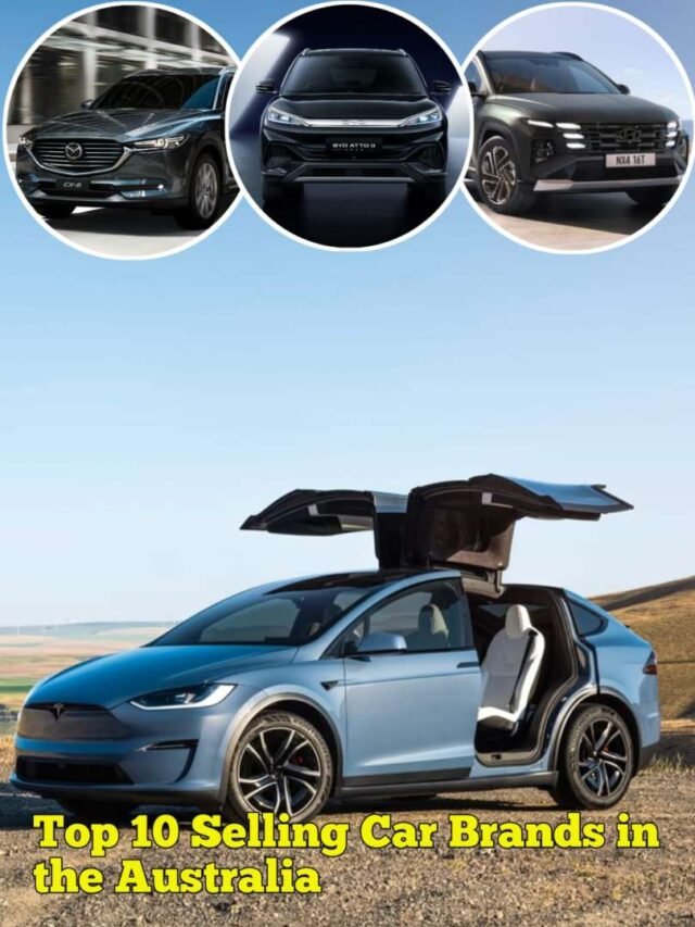 Top 10 Selling Car Brands in the Australia