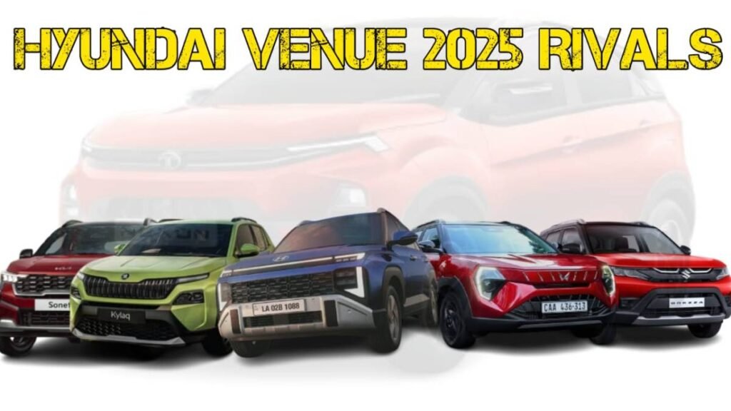 Hyundai Venue 2025 Rivals