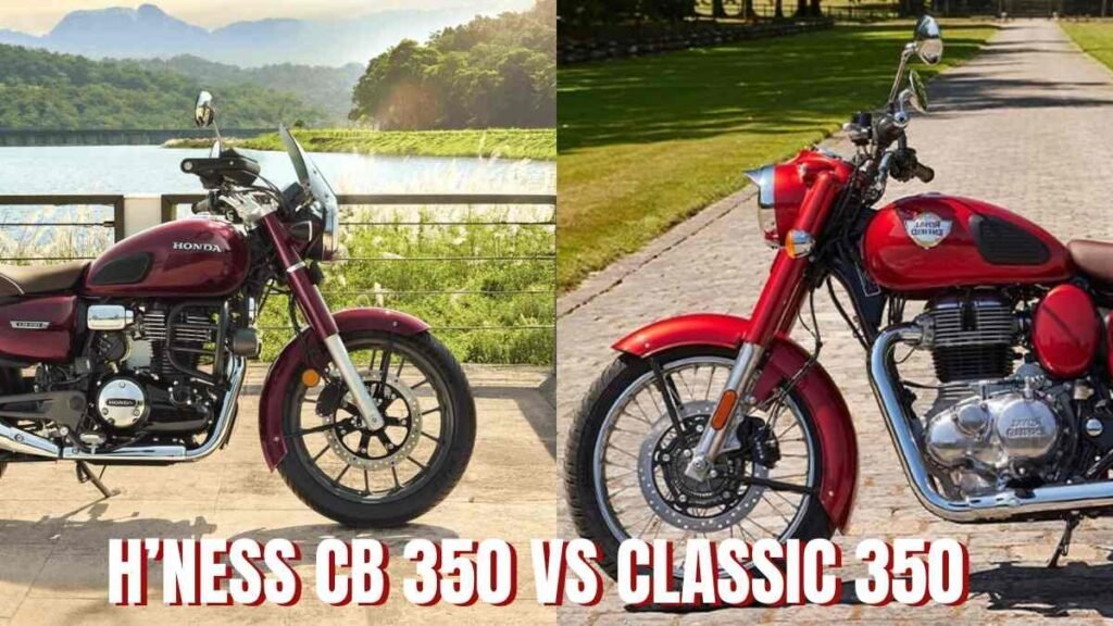 Royal Enfield Classic 350 vs Honda H'ness CB 350