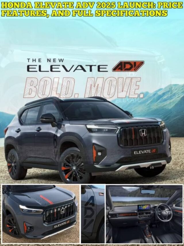 Honda Elevate ADV 2025 Launch: Price Features, and Full Specifications