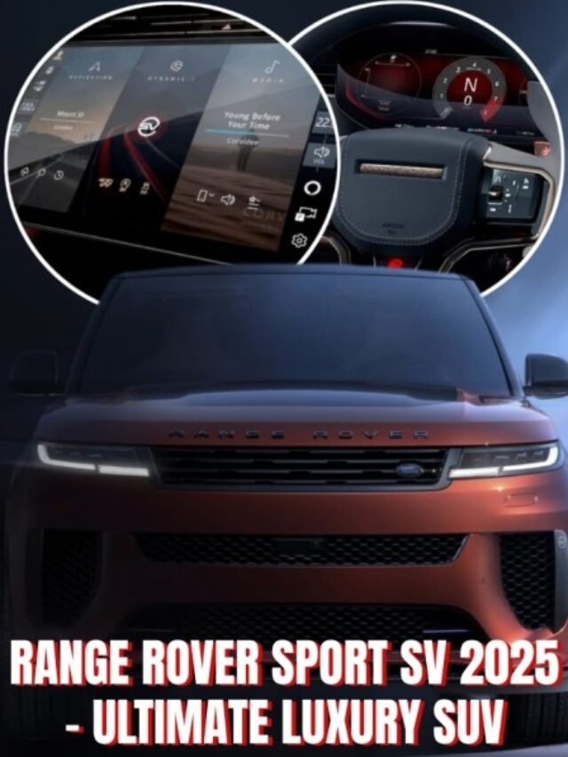 Range Rover Sport SV 2025 – Ultimate Luxury SUV