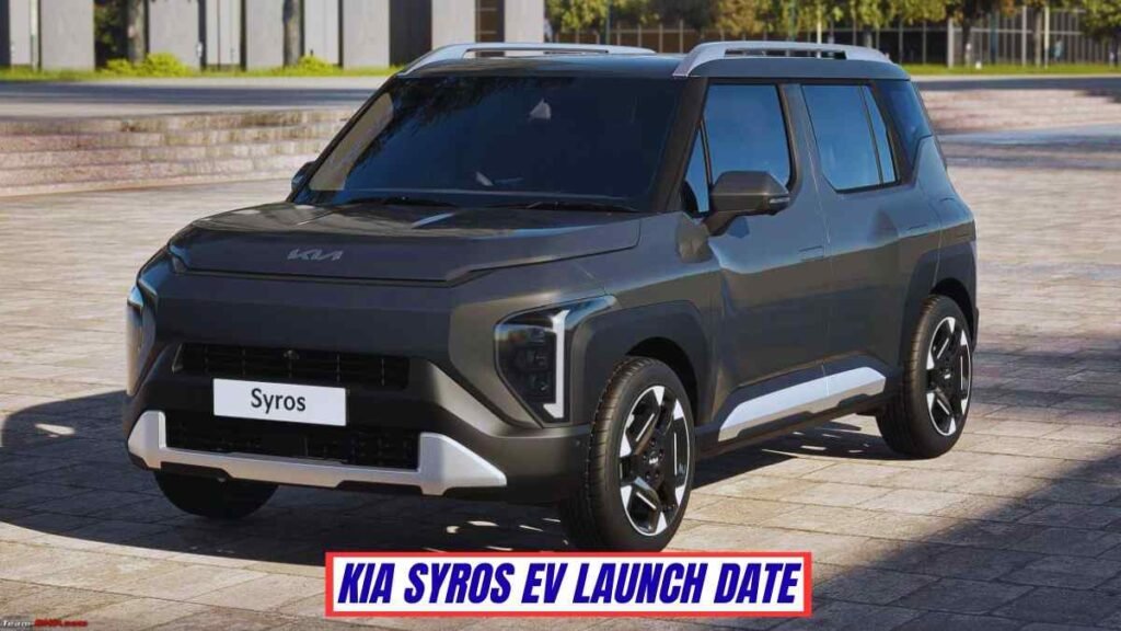 Kia Syros EV On-Road Price, Launch Date, Range, Features