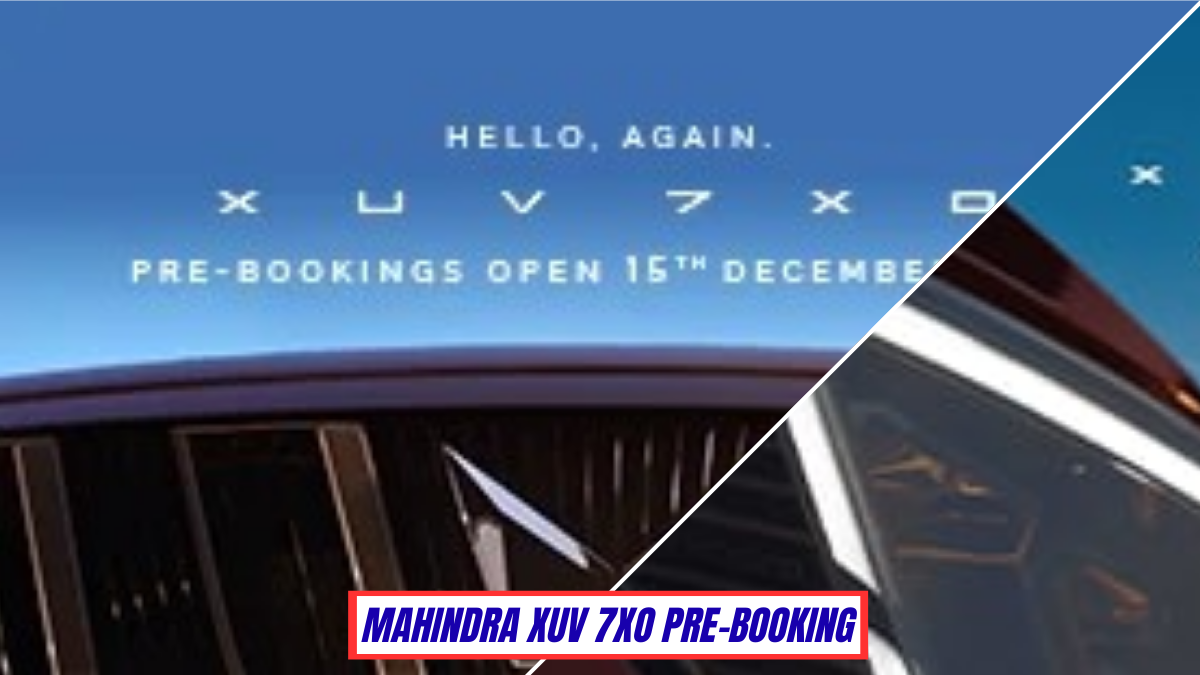 Mahindra XUV 7XO Pre-Bookings, Price, Top Features