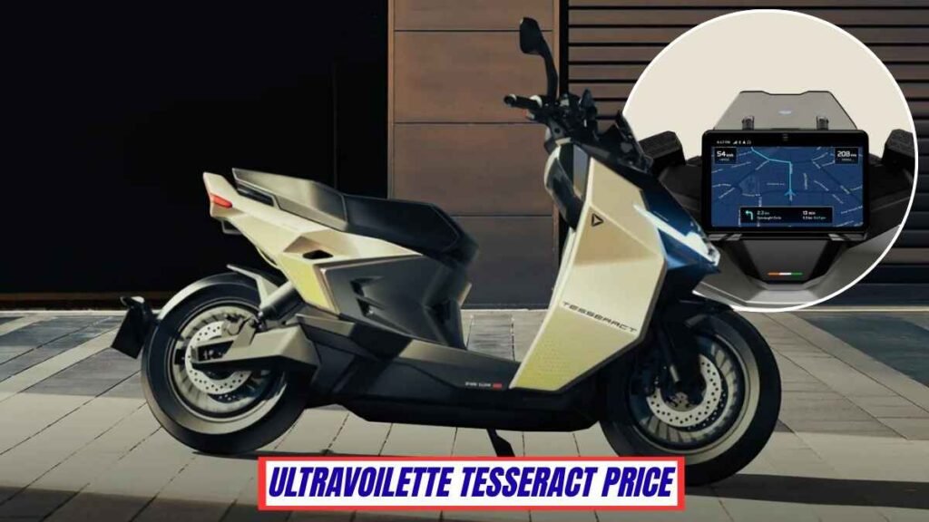 Ultravoilette Tesseract Price, Range, Top Speed, Weight