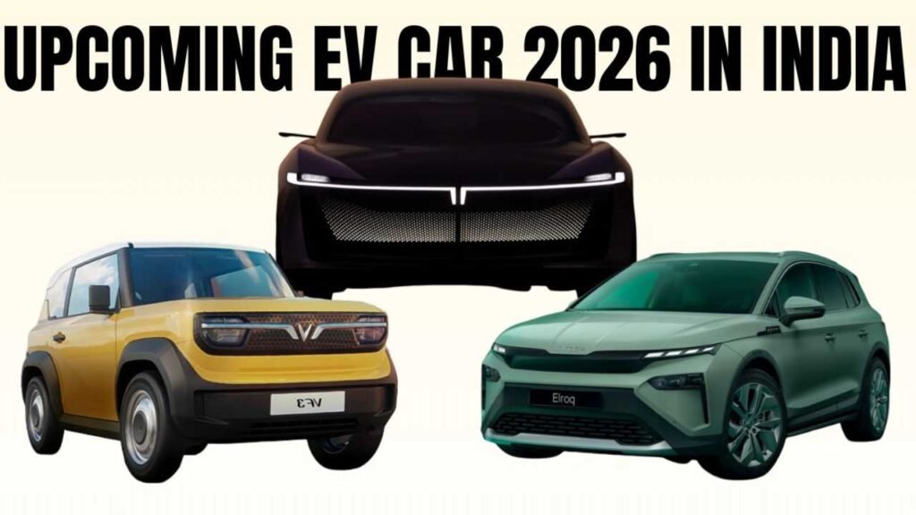 Upcoming EV Cars 2026 In India