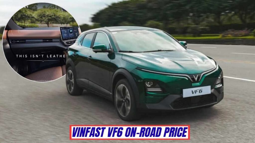 VinFast VF6 Mileage, On Road Price, Interior, Dimensions