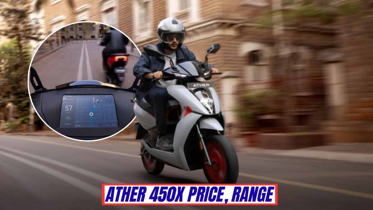 Ather 450X Price, Top Speed, Images, Range, Weight, Colors