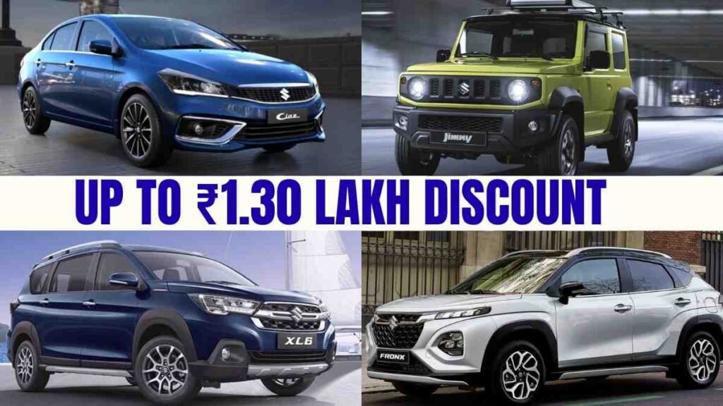 Up to ₹1.30 lakh discount on Fronx, Grand Vitara, Nexa