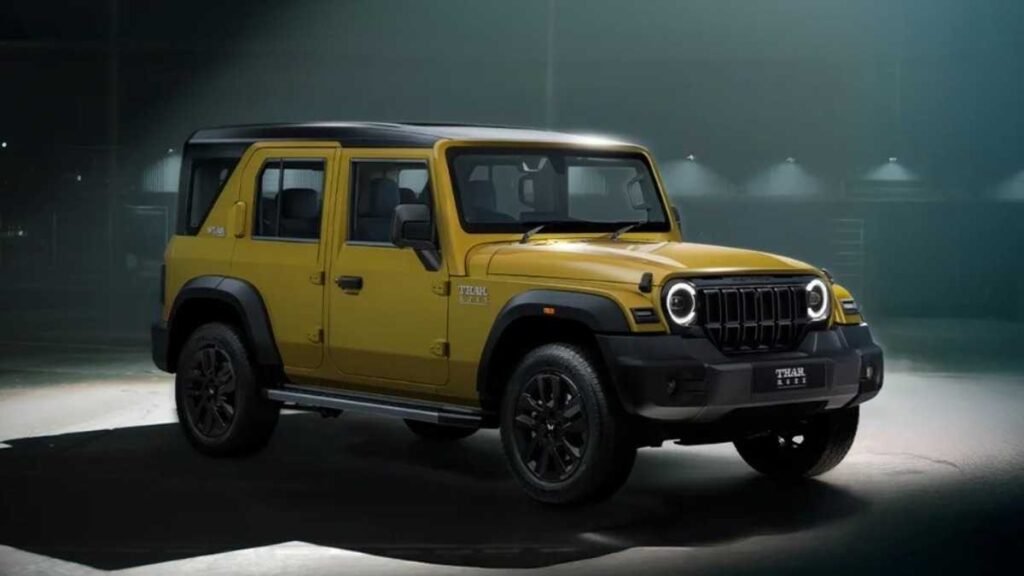 Mahindra Thar ROXX Star Edition Price, Features, Images
