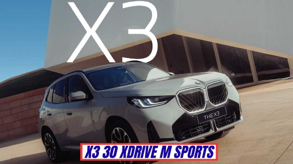 BMW X3 30 xDrive M Sports Pro Top Speed, Price, Features