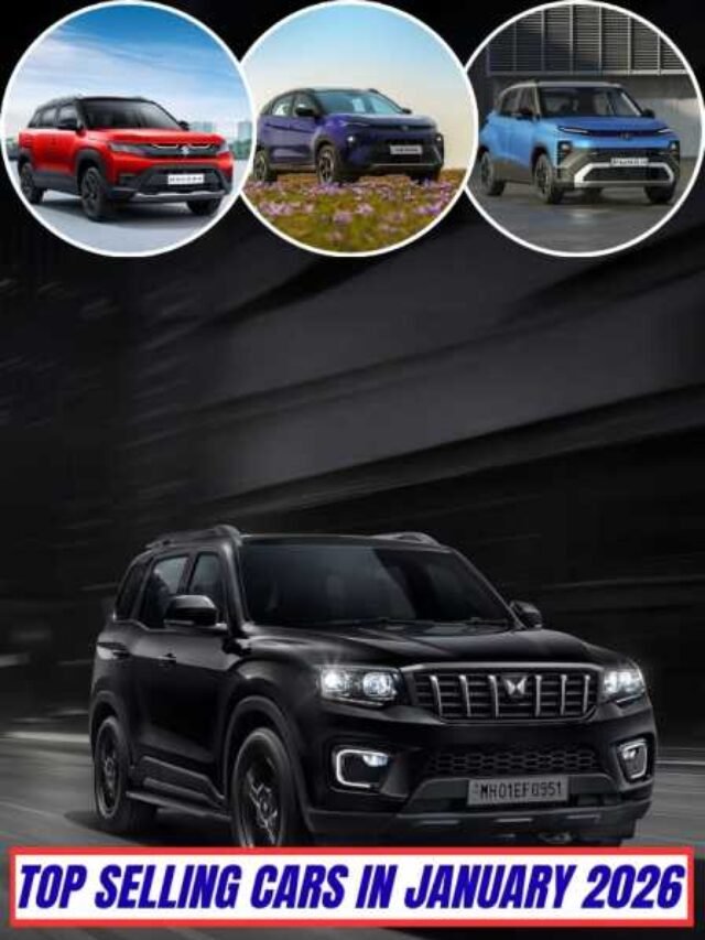 Top Selling Cars in January 2026